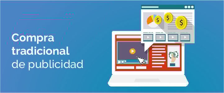 Compra tradicional de espacios publicitarios